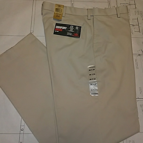 DOCKERS COMFORT KHAKI PANTS - Picture 1 of 6